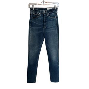 rag & bone Women's Skinny Jeans - Dark Blue 24